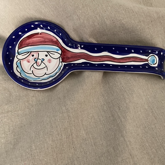 Vintage and very rare Christmas Santa spoon rest - Picture 2 of 4